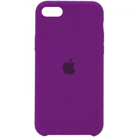 Чехол Silicone Case (AA) для Apple iPhone SE (2020) Фиолетовый (5452)