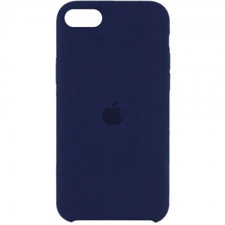 Чехол Silicone Case (AA) для Apple iPhone SE (2020) Синий (17196)