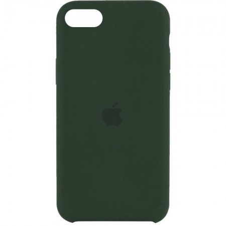 Чехол Silicone Case (AA) для Apple iPhone SE (2020) Зелёный (17195)