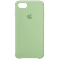 Чехол Silicone Case (AA) для Apple iPhone SE (2020) Зелёный (23990)