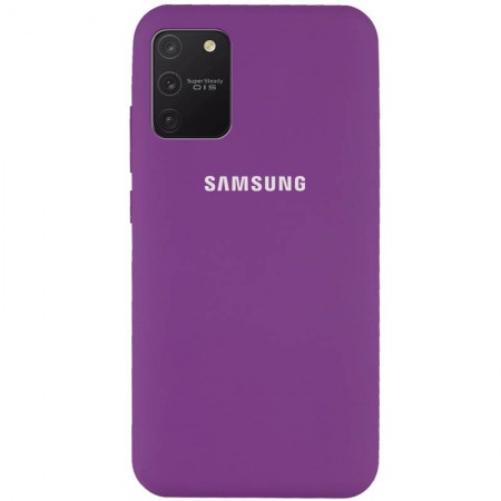 Чехол Silicone Cover Full Protective (AA) для Samsung Galaxy S10 Lite Фиолетовый (17337)