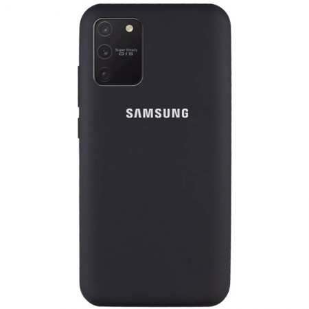 Чехол Silicone Cover Full Protective (AA) для Samsung Galaxy S10 Lite Черный (5458)