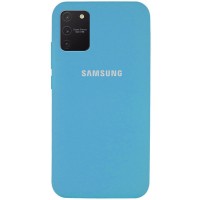 Чехол Silicone Cover Full Protective (AA) для Samsung Galaxy S10 Lite Блакитний (17335)