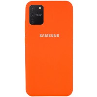 Чехол Silicone Cover Full Protective (AA) для Samsung Galaxy S10 Lite Помаранчевий (17336)
