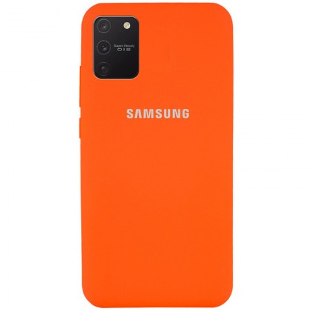 Чехол Silicone Cover Full Protective (AA) для Samsung Galaxy S10 Lite Оранжевый (17336)