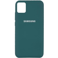 Чехол Silicone Cover Full Protective (AA) для Samsung Galaxy Note 10 Lite (A81) Зелений (18482)