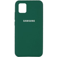 Чехол Silicone Cover Full Protective (AA) для Samsung Galaxy Note 10 Lite (A81) Зелений (18484)