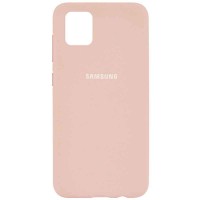 Чехол Silicone Cover Full Protective (AA) для Samsung Galaxy Note 10 Lite (A81) Рожевий (5475)