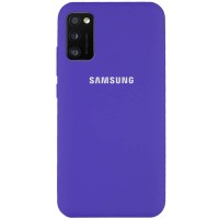 Чехол Silicone Cover Full Protective (AA) для Samsung Galaxy A41 Фіолетовий (5470)