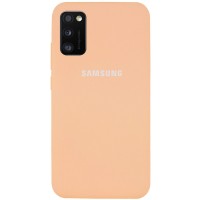 Чехол Silicone Cover Full Protective (AA) для Samsung Galaxy A41 Рожевий (17344)