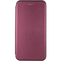 Кожаный чехол (книжка) Classy для Samsung Galaxy A11 Червоний (5476)