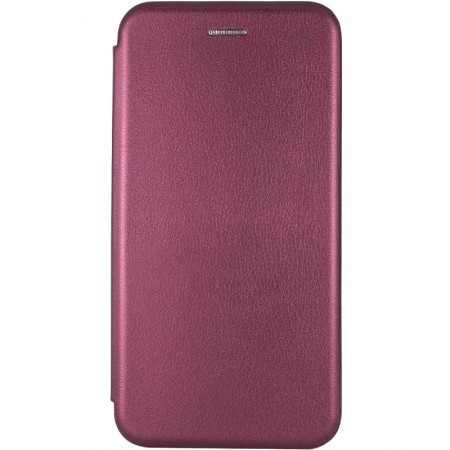 Кожаный чехол (книжка) Classy для Samsung Galaxy A11 Червоний (5476)