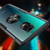 TPU+PC чехол Deen CrystalRing for Magnet (opp) для Xiaomi Redmi Note 9s/9 Pro/9 Pro Max Черный (5507)