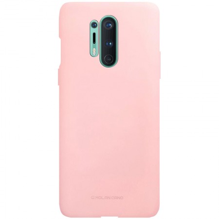 TPU чехол Molan Cano Smooth для OnePlus 8 Pro Рожевий (5516)