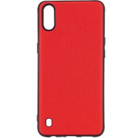 Кожаная накладка Epic Vivi series для Samsung Galaxy A01 Червоний (5545)