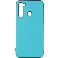 Кожаная накладка Epic Vivi series для Samsung Galaxy A21 Блакитний (5559)
