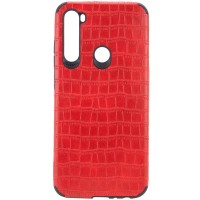 Кожаная накладка Epic Vivi Crocodile series для Samsung Galaxy A21 Красный (5594)