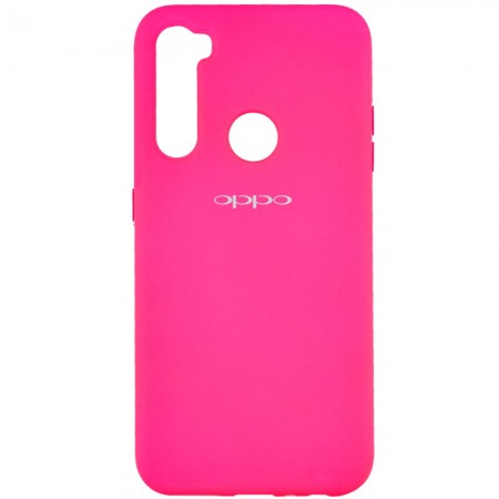 Чехол Silicone Cover Full Protective (A) для OPPO Realme C3 Розовый (5640)