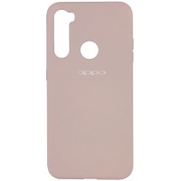 Чехол Silicone Cover Full Protective (A) для OPPO Realme C3 Розовый (5638)