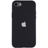 Чехол Silicone Case Full Protective (A) для Apple iPhone SE (2020) Чорний (21162)