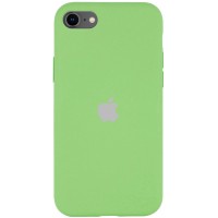 Чехол Silicone Case Full Protective (A) для Apple iPhone SE (2020) Зелений (5651)