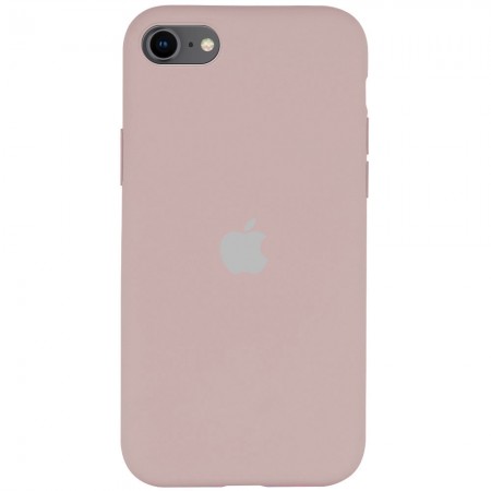Чехол Silicone Case Full Protective (A) для Apple iPhone SE (2020) Рожевий (21166)