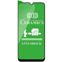 Защитная пленка Ceramics 9D (без упак.) для Samsung Galaxy A31 Черный (13495)