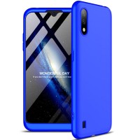 Пластиковая накладка GKK LikGus 360 градусов (opp) для Samsung Galaxy A01 Синий (5701)