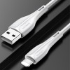 Дата кабель Usams US-SJ371 U-38 USB to Lightning 2A (1m) Белый (27504)