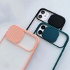 Чехол Camshield mate TPU со шторкой для камеры для Apple iPhone 7 / 8 / SE (2020) (4.7) Черный (5704)