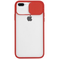 Чехол Camshield mate TPU со шторкой для камеры для Apple iPhone 7 plus / 8 plus (5.5'') Червоний (5709)