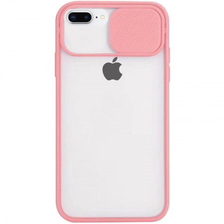 Чехол Camshield mate TPU со шторкой для камеры для Apple iPhone 7 plus / 8 plus (5.5'') Розовый (5706)