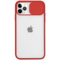 Чехол Camshield mate TPU со шторкой для камеры для Apple iPhone 11 Pro Max (6.5'') Червоний (5730)