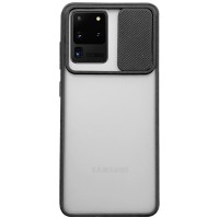 Чехол Camshield mate TPU со шторкой для камеры для Samsung Galaxy S20 Ultra Чорний (5734)