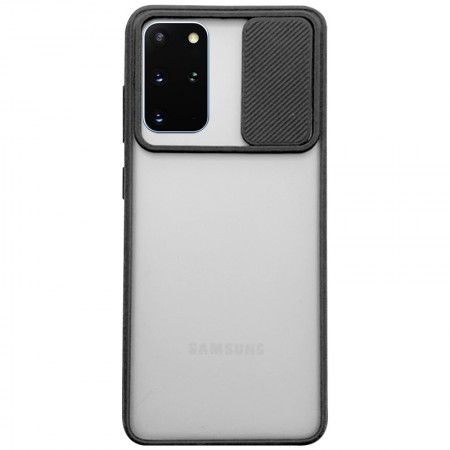 Чехол Camshield mate TPU со шторкой для камеры для Samsung Galaxy S20+ Черный (5739)
