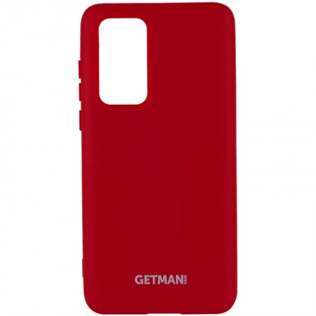 Чехол Silicone Cover GETMAN for Magnet для Huawei P40 Красный (5759)