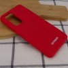 Чехол Silicone Cover GETMAN for Magnet для Huawei P40 Красный (5759)