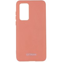 Чехол Silicone Cover GETMAN for Magnet для Huawei P40 Рожевий (5758)