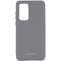 Чехол Silicone Cover GETMAN for Magnet для Huawei P40 Сірий (5756)