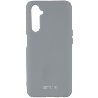 Чехол Silicone Cover GETMAN for Magnet для Realme 6 Pro Серый (5770)
