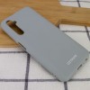 Чехол Silicone Cover GETMAN for Magnet для Realme 6 Pro Серый (5770)