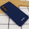 Чехол Silicone Cover GETMAN for Magnet для Realme 6 Pro Синий (5771)