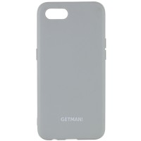 Чехол Silicone Case GETMAN for Magnet для Apple iPhone 7 / 8 / SE (2020) (4.7'') Серый (5778)
