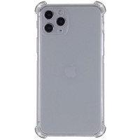 TPU чехол GETMAN Ease logo усиленные углы для Apple iPhone 11 Pro Max (6.5'') Серый (24292)
