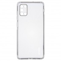 TPU чехол GETMAN Clear 1,0 mm для Samsung Galaxy A31 Білий (15538)