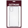 TPU чехол GETMAN Clear 1,0 mm для Samsung Galaxy A31 Белый (15538)