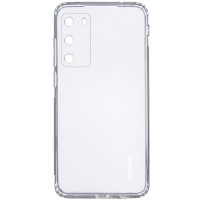 TPU чехол GETMAN Clear 1,0 mm для Huawei P40 Прозрачный (5799)