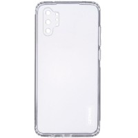 TPU чехол GETMAN Clear 1,0 mm для Samsung Galaxy Note 10 Plus Прозрачный (5805)