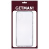 TPU чехол GETMAN Clear 1,0 mm для Samsung Galaxy Note 10 Plus Прозрачный (5805)