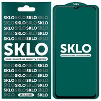 Защитное стекло SKLO 5D (full glue) для Xiaomi Mi 10 Lite Чорний (13517)